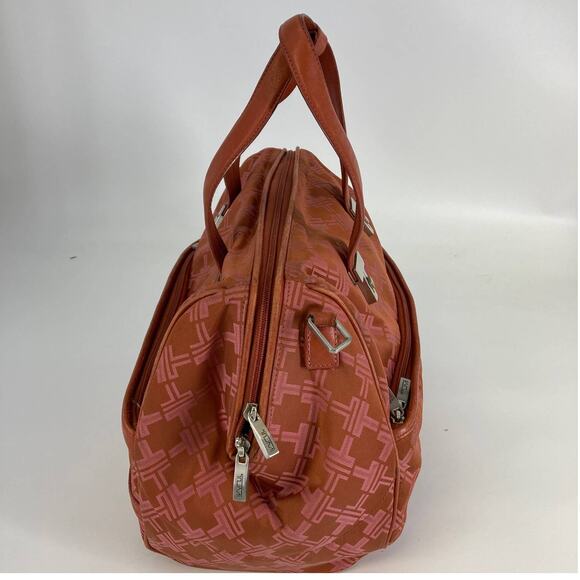 TUMI Medium size burnt orange and pink duffle bag (ASIS) - Picture 3 of 16